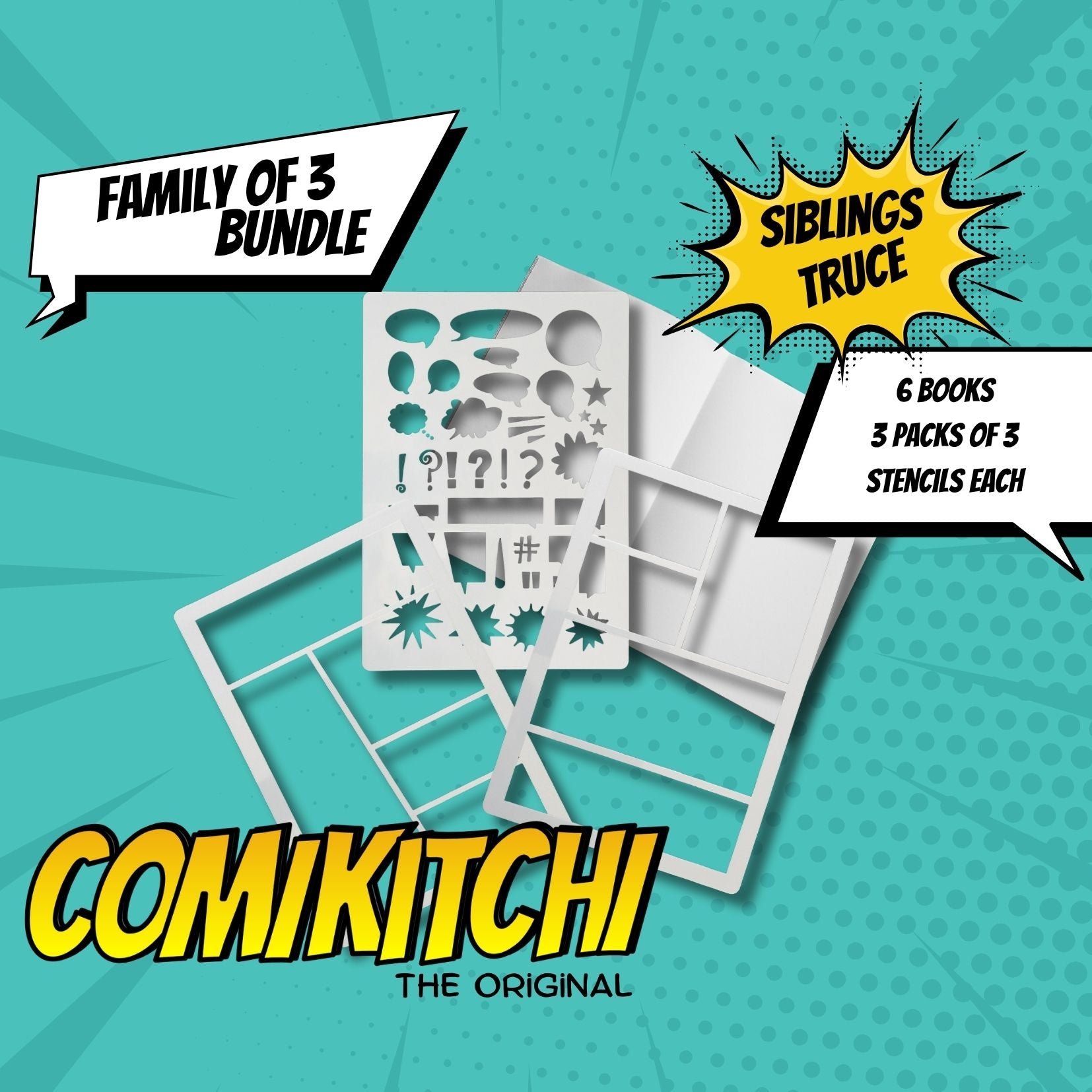 Comikitchi - Family Special Comic Book Kit